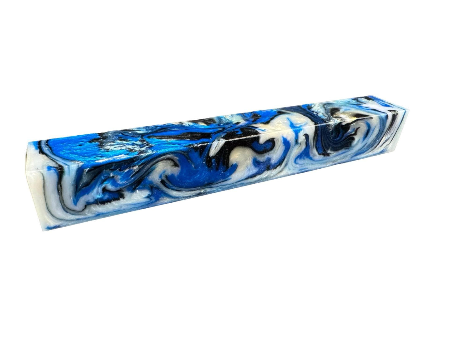 Pen Turning Blank, Alumilite Resin, Artic Gold Rush