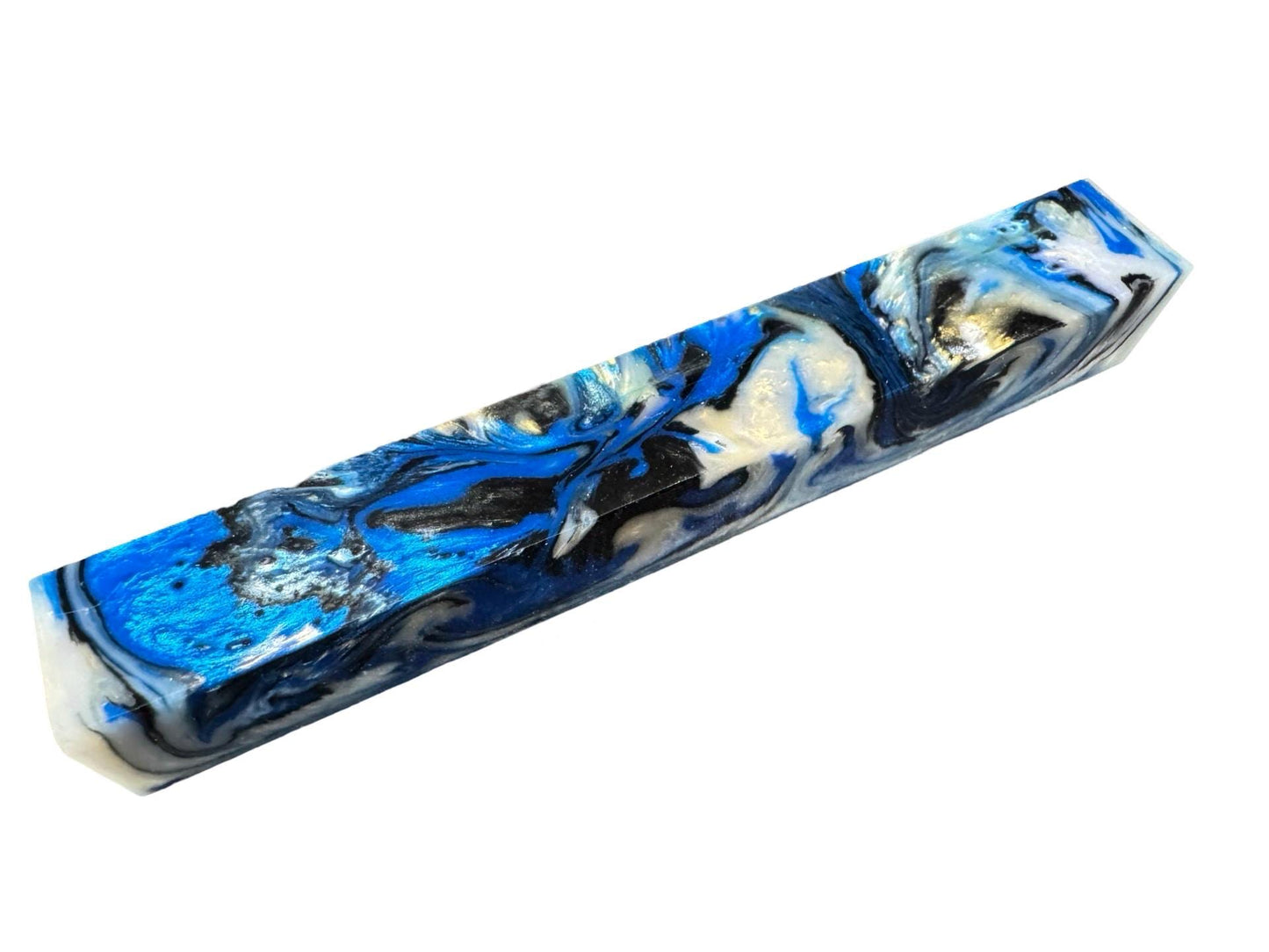 Pen Turning Blank, Alumilite Resin, Artic Gold Rush