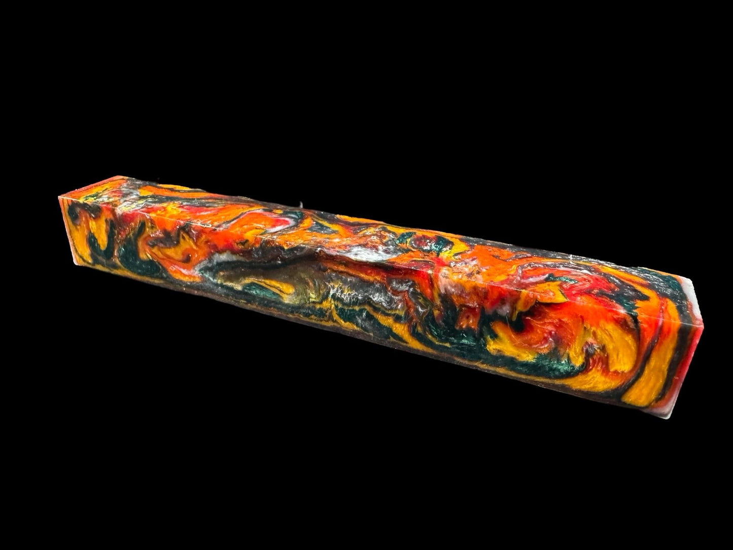 Pen Turning Blank, Alumilite Resin, Colorado Aspen Grove