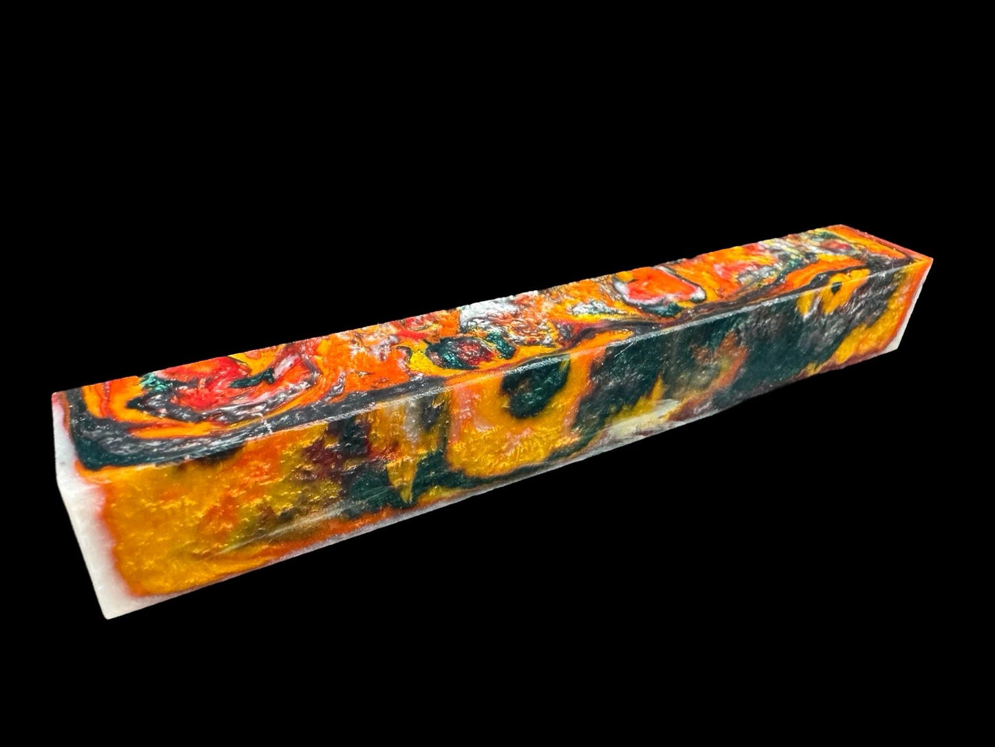 Pen Turning Blank, Alumilite Resin, Colorado Aspen Grove