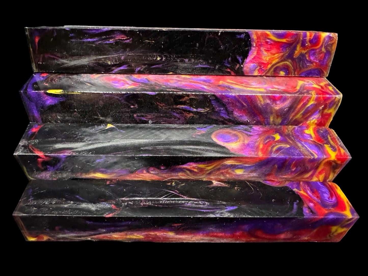 Pen Turning Blank, Alumilite Resin, 49 Merc