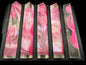 TRANSPARENT Glow in the Dark Pen Turning Blank, Alumilite Resin, Pink Glow